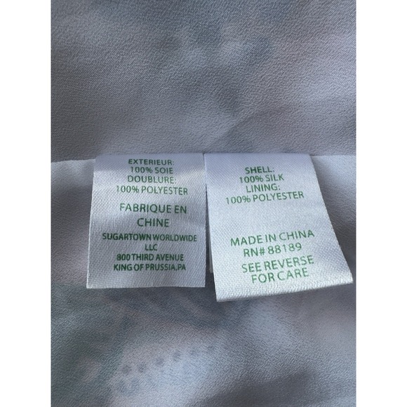 Lilly Pulitzer Jackie Silk Shift Mini Dress Sugar‎ Mambo Hawaiian Hibiscus Small - Picture 6 of 6